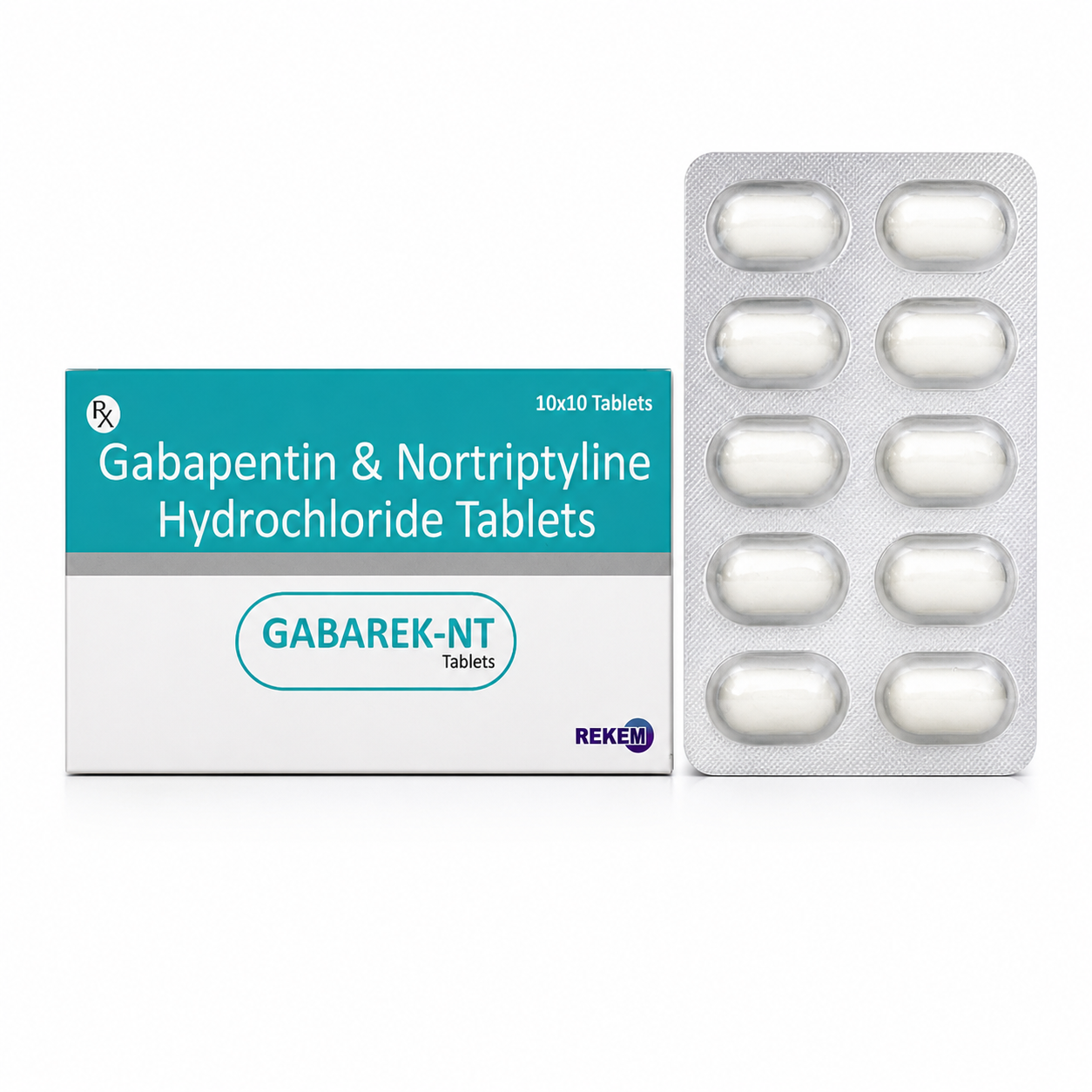 Gabapentin & Nortriptyline Hydrochloride Tablets